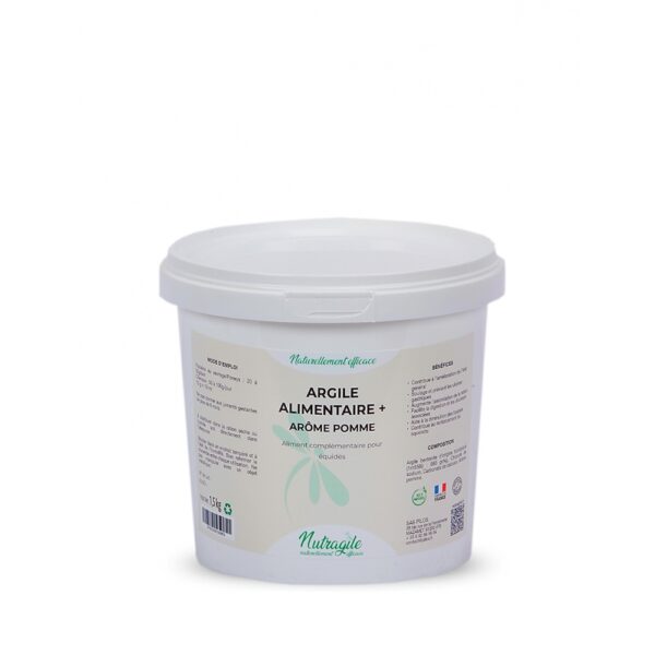 Argile alimentaire + Arôme pomme