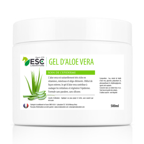 Gel d'Aloe Vera Cheval 500ml